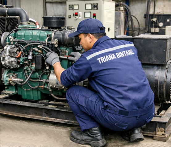 layanan service genset Triana Bintang