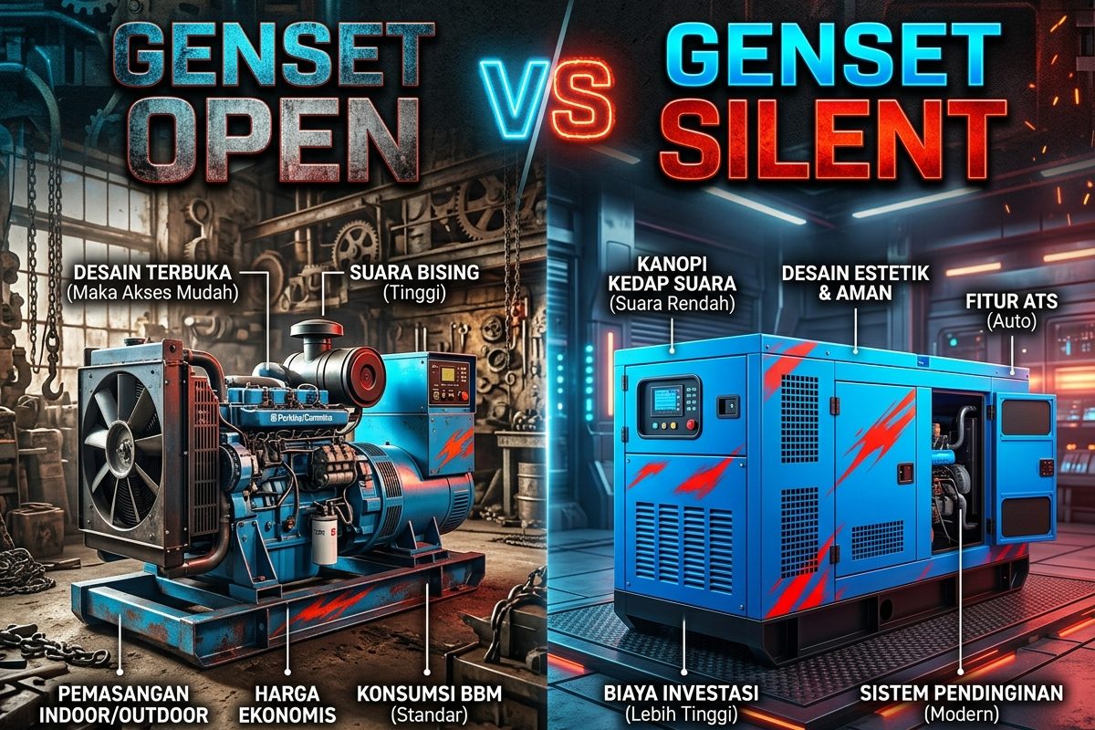 Jenis Genset dan Harganya