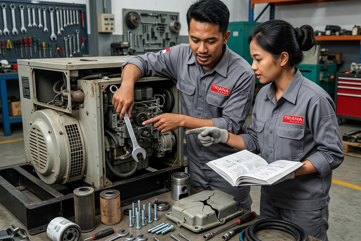 bagaimana cara kerja genset