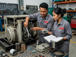 bagaimana cara kerja genset