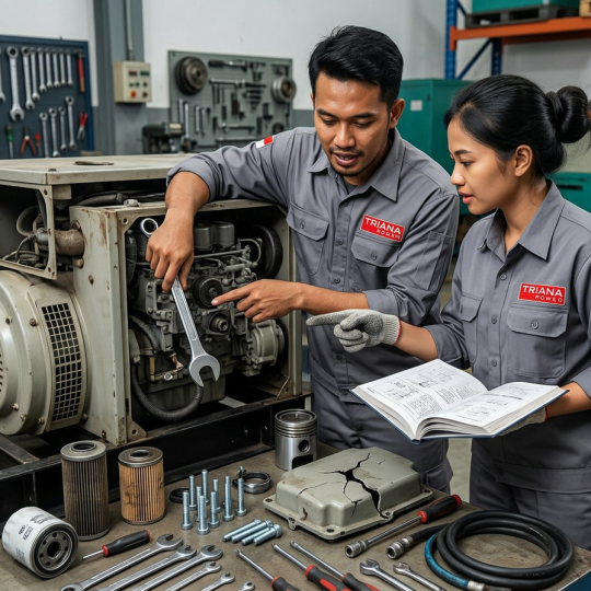 bagaimana cara kerja genset