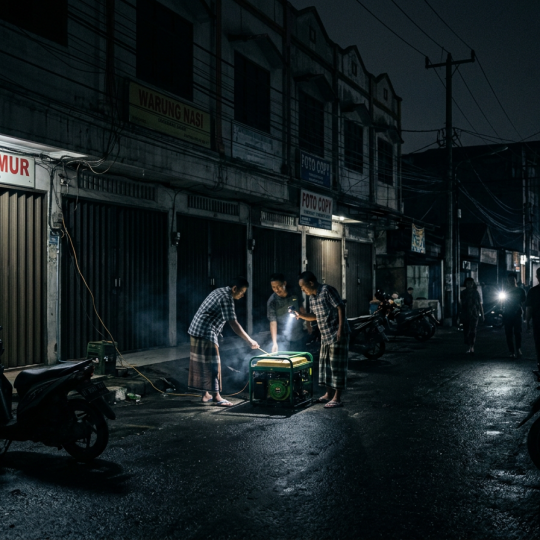 dampak mati listrik