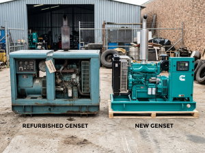 genset rekondisi vs baru