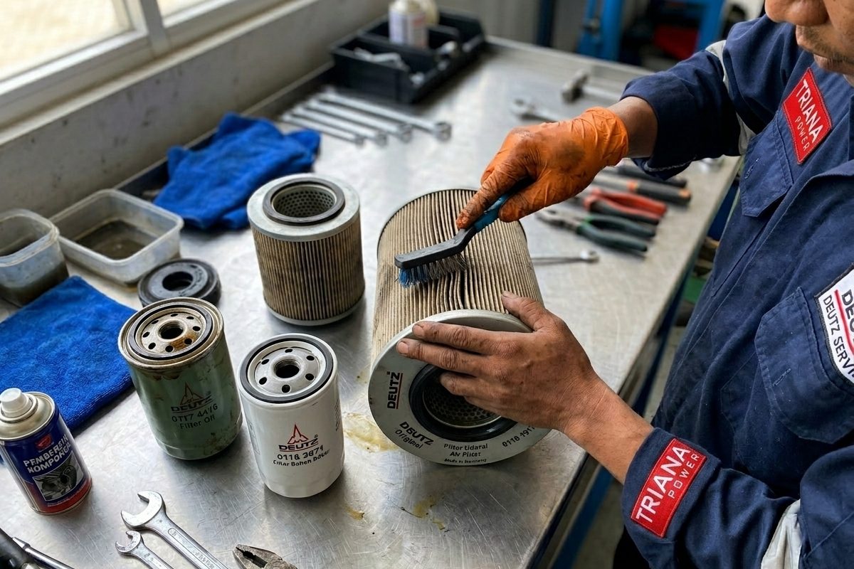 jenis filter genset