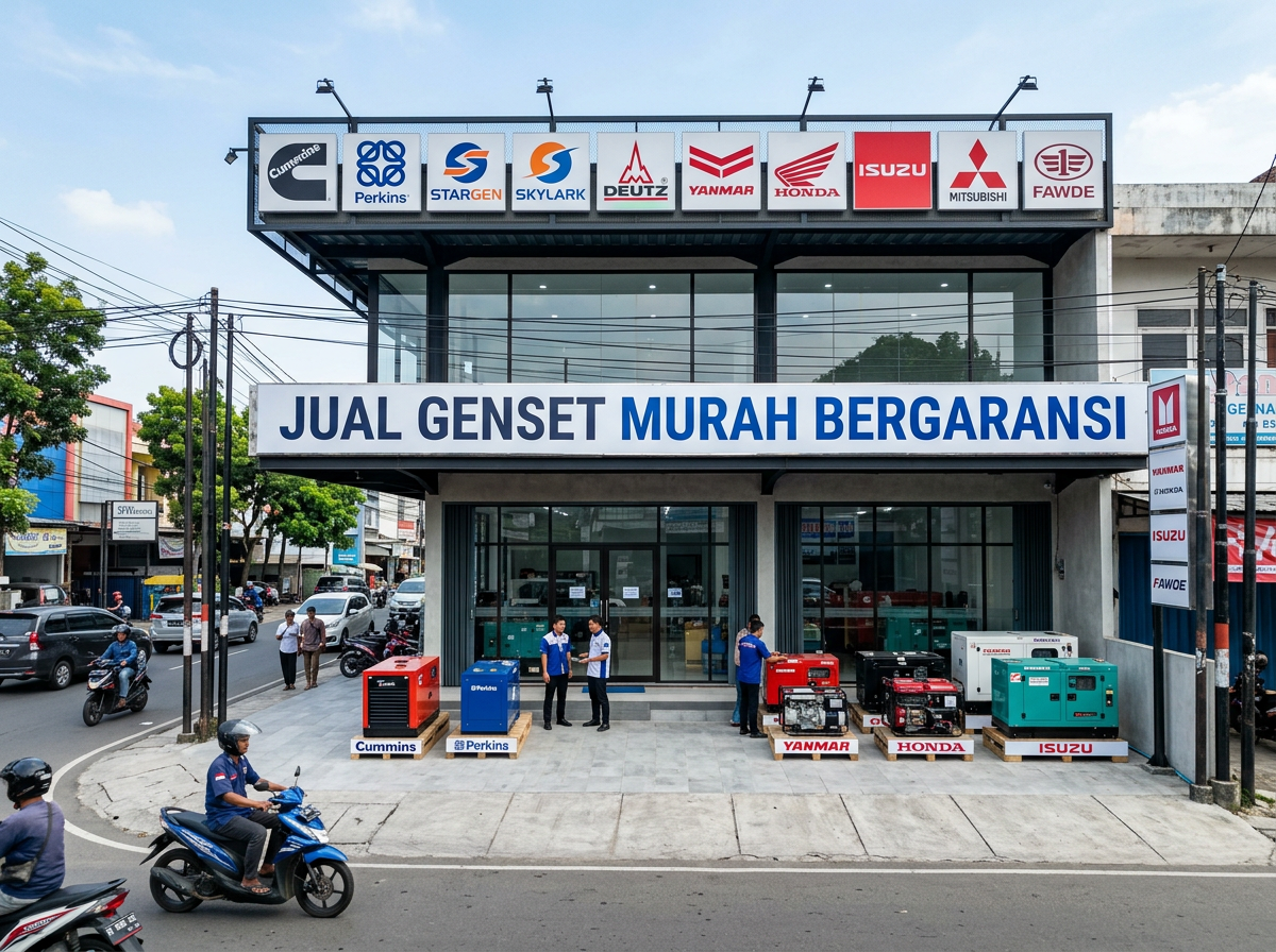 Rekomendasi Genset Industri Triana Power