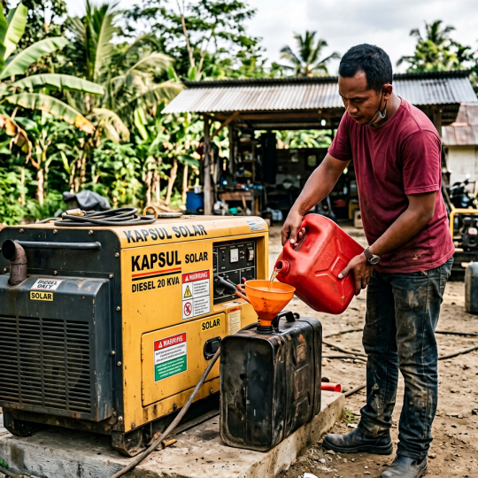 genset solar