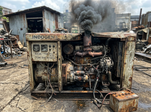 genset tidak bisa distarter