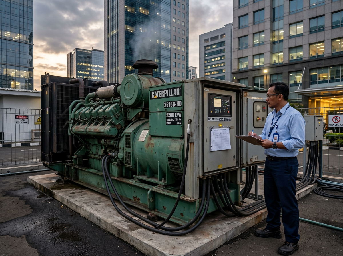 Genset Besar untuk Kantor