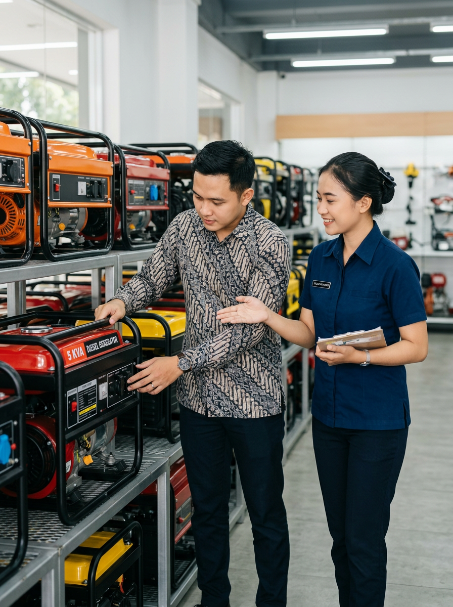 Kriteria Beli Genset Bukan Asal Murah
