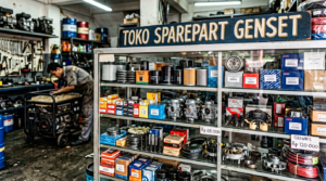 sparepart genset pabrik
