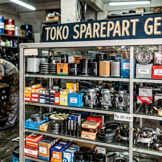 sparepart genset pabrik