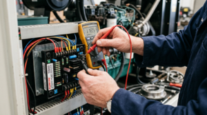 AVR genset lemah