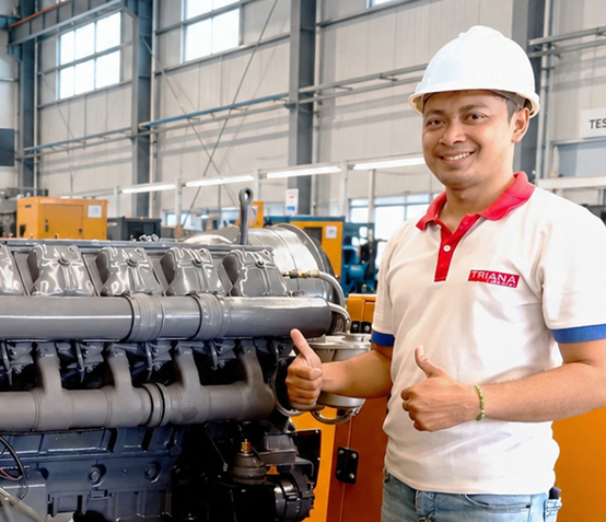 rekomendasi genset industri