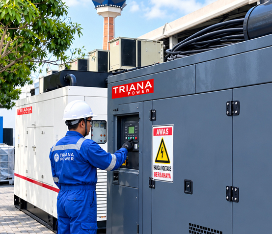rental genset Triana Power